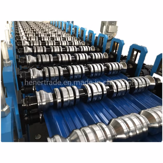 Metalldachziegelblech-Rollformmaschine, Dachziegel, Häuser, Baumaterialien